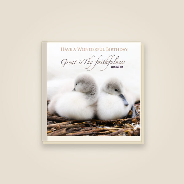 'Great is Thy Faithfulness' Journal